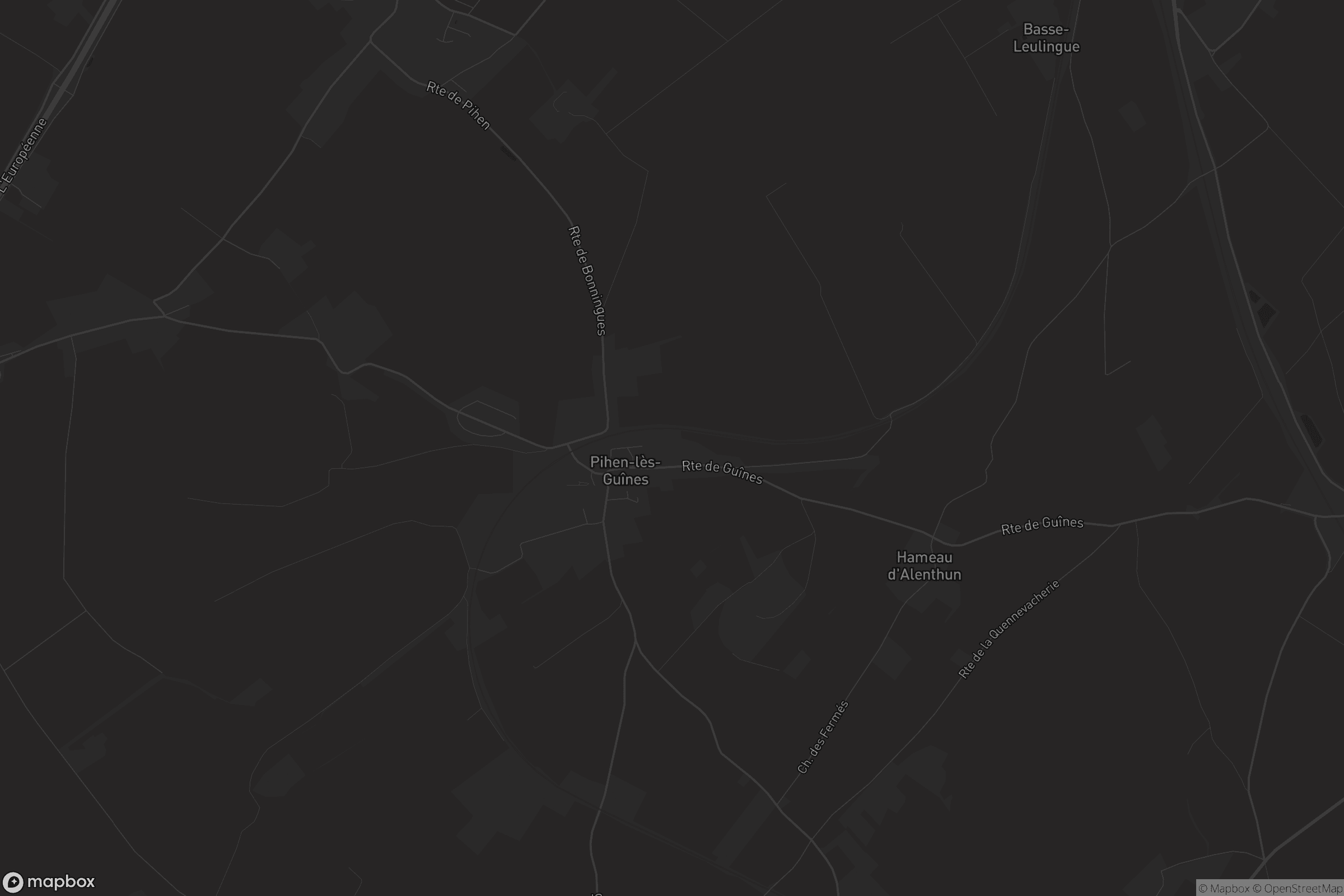 Map of pihen-lès-guînes