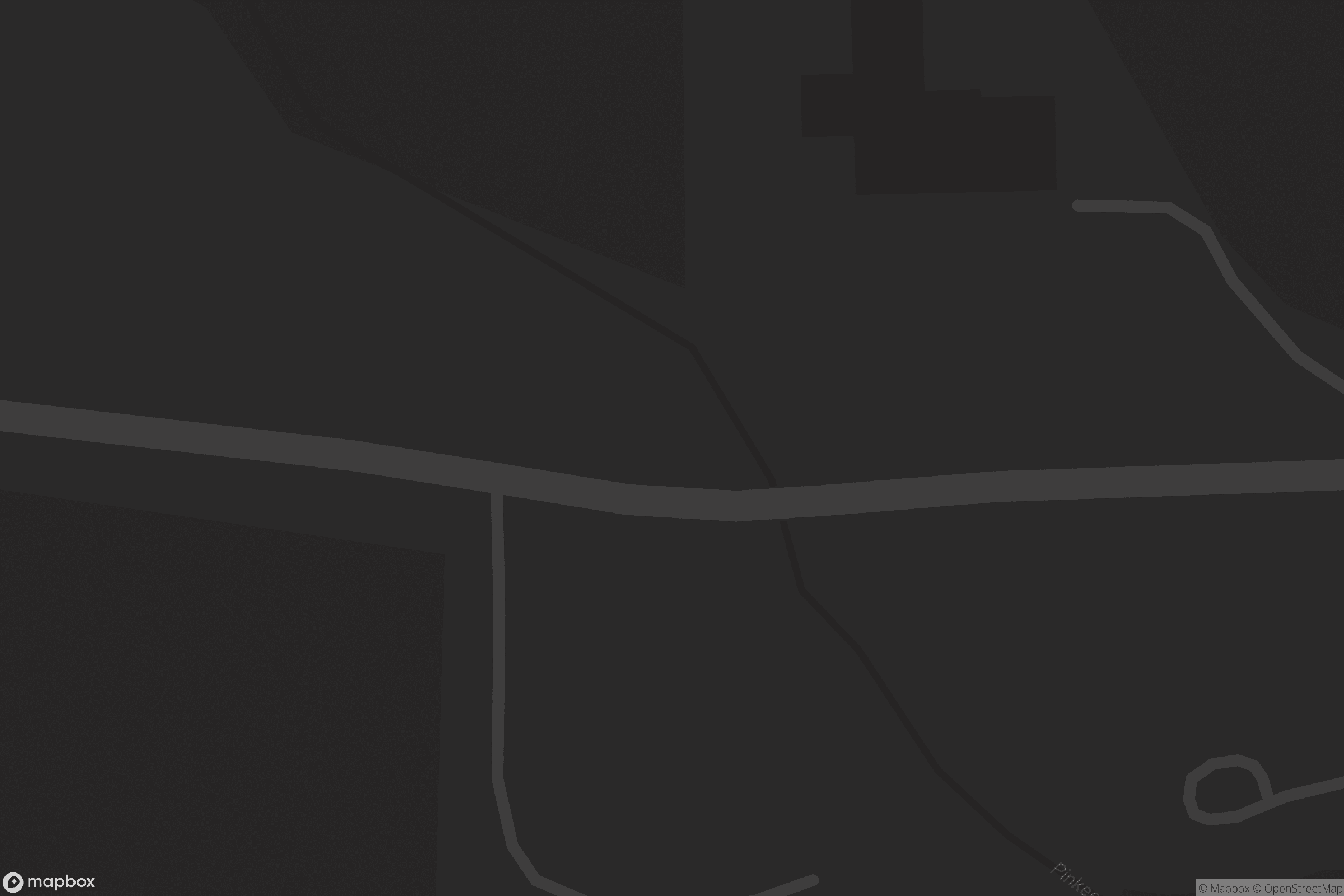 Map of pinkeen river