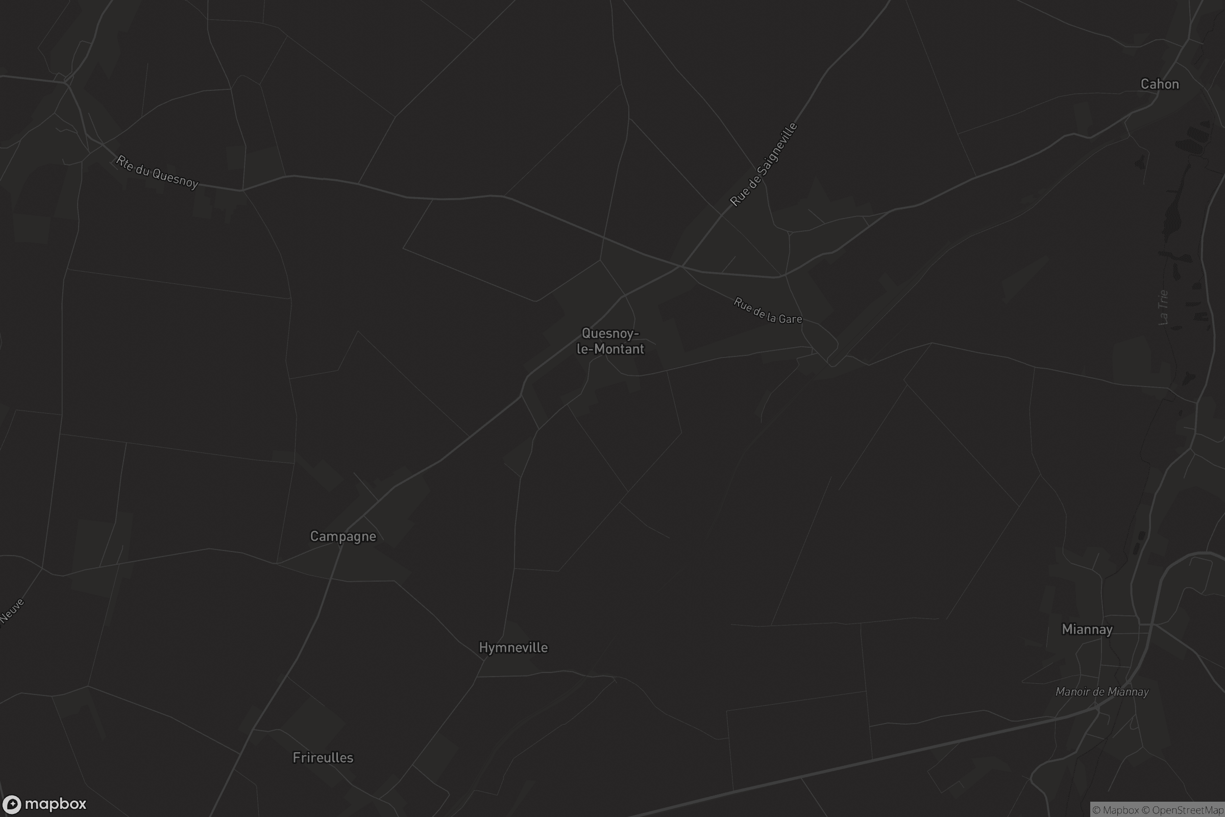 Map of quesnoy-le-montant