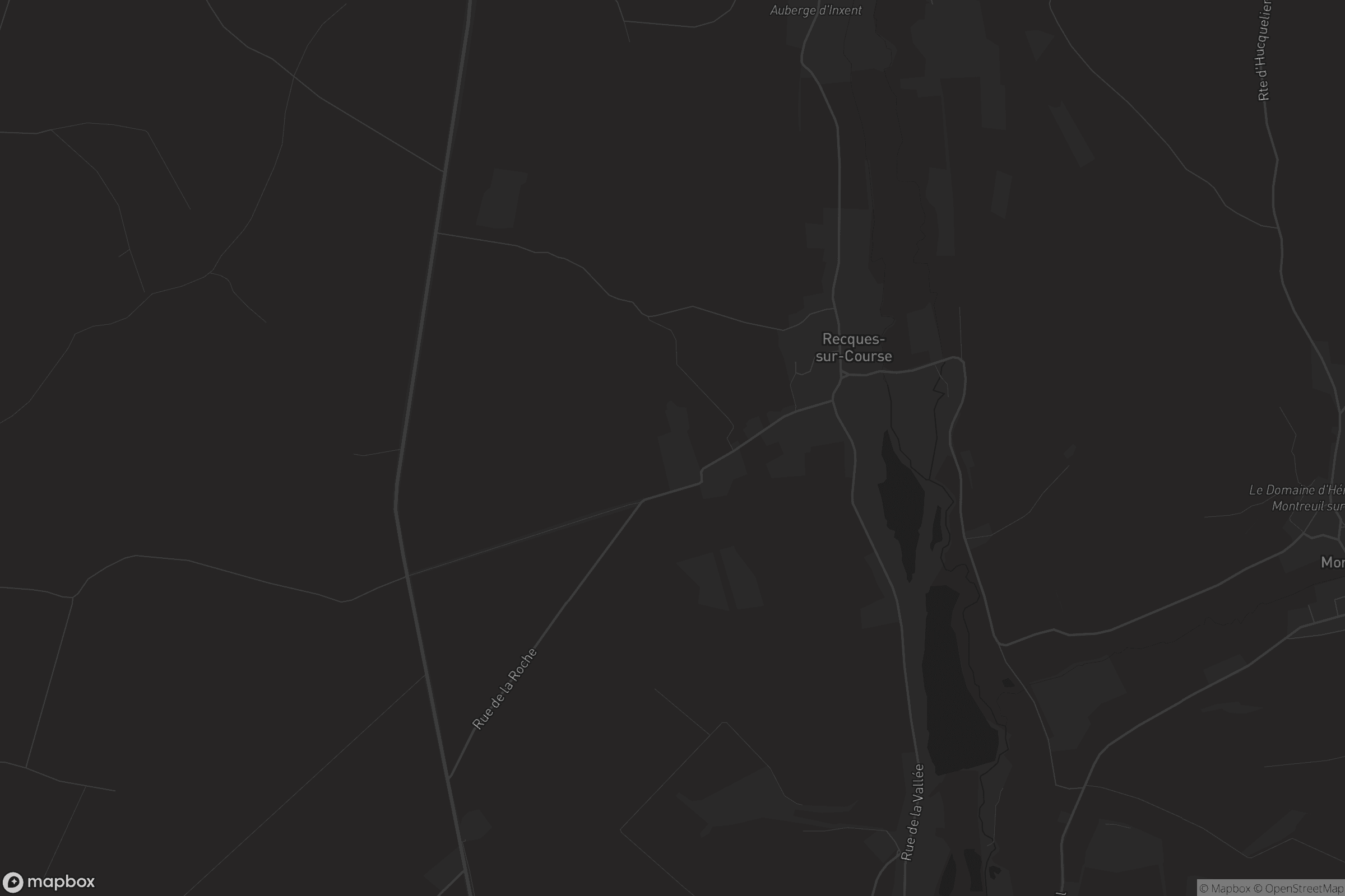 Map of recques-sur-course