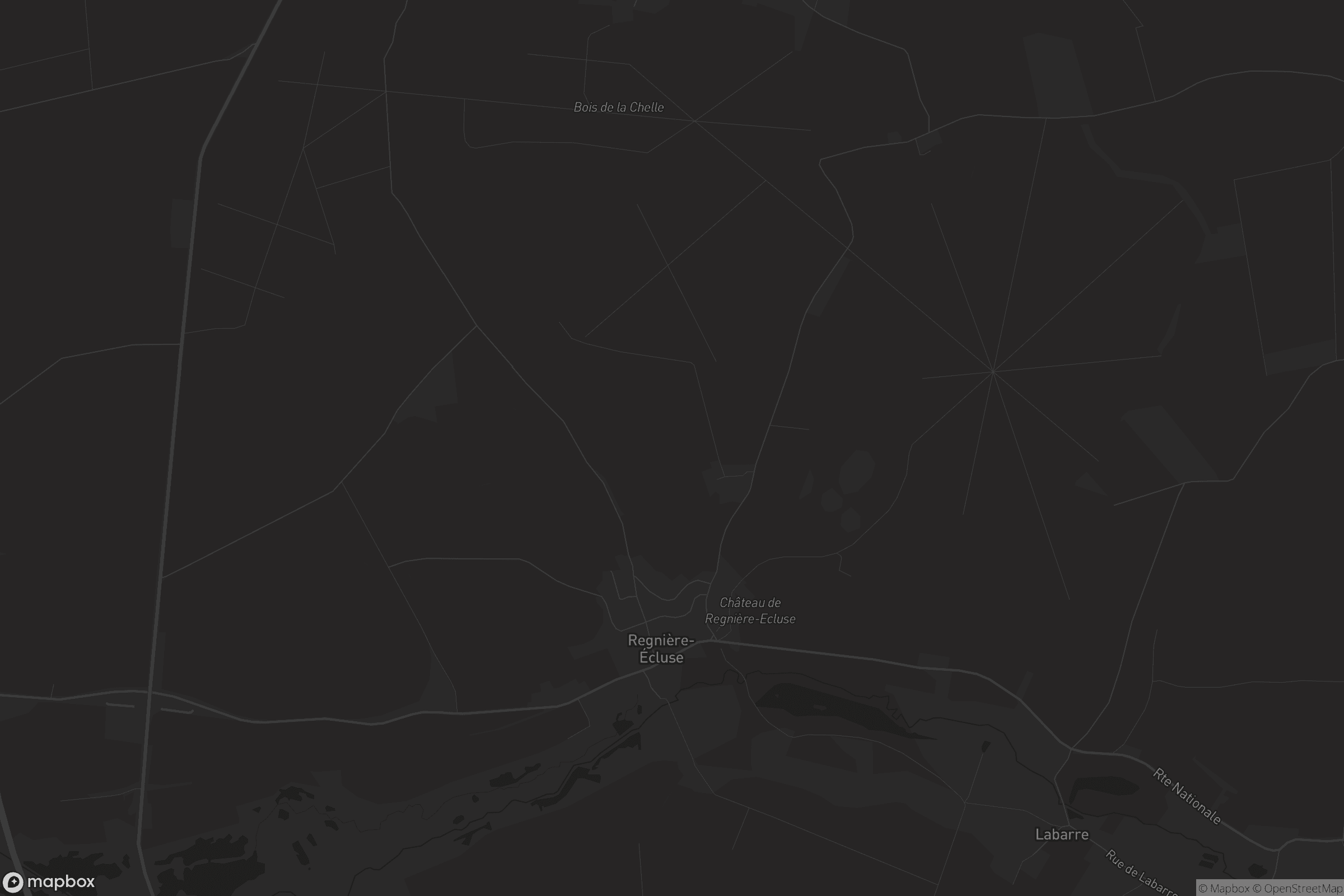 Map of regnière-Écluse