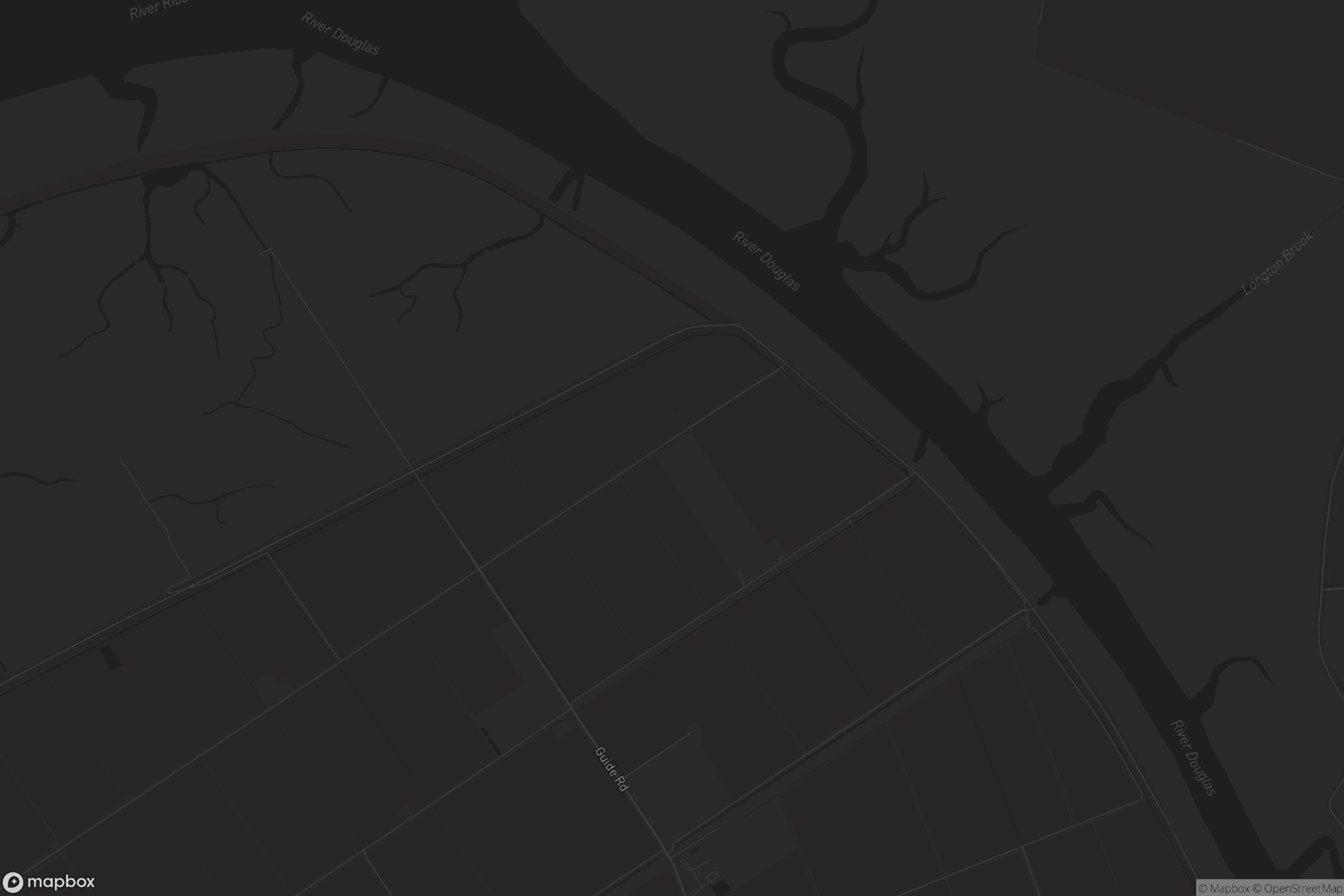 Map of river douglas