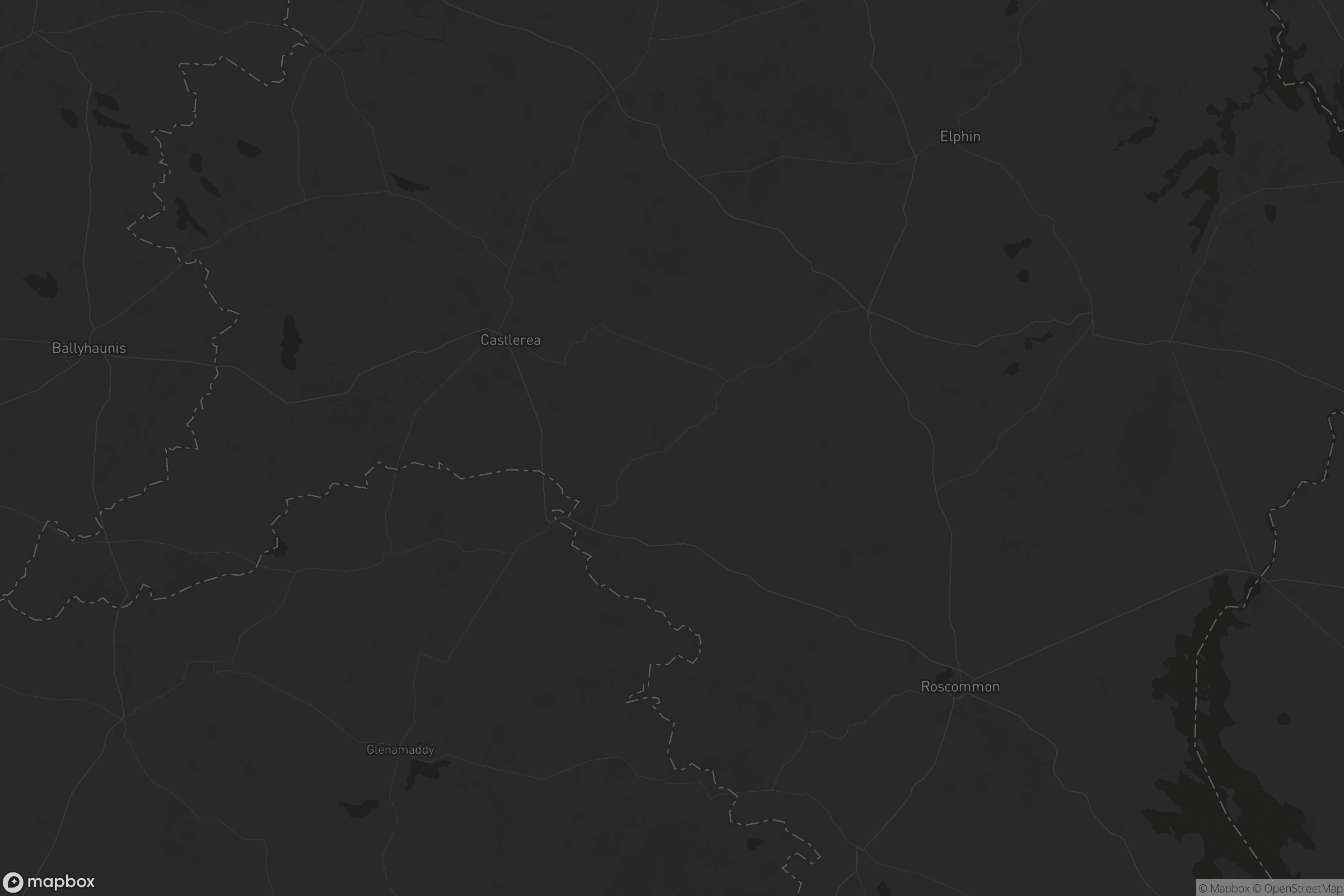 Map of roscommon municipal district