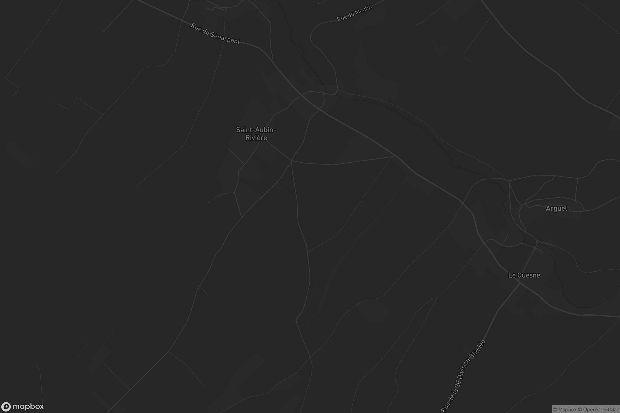 Map of saint-aubin-rivière