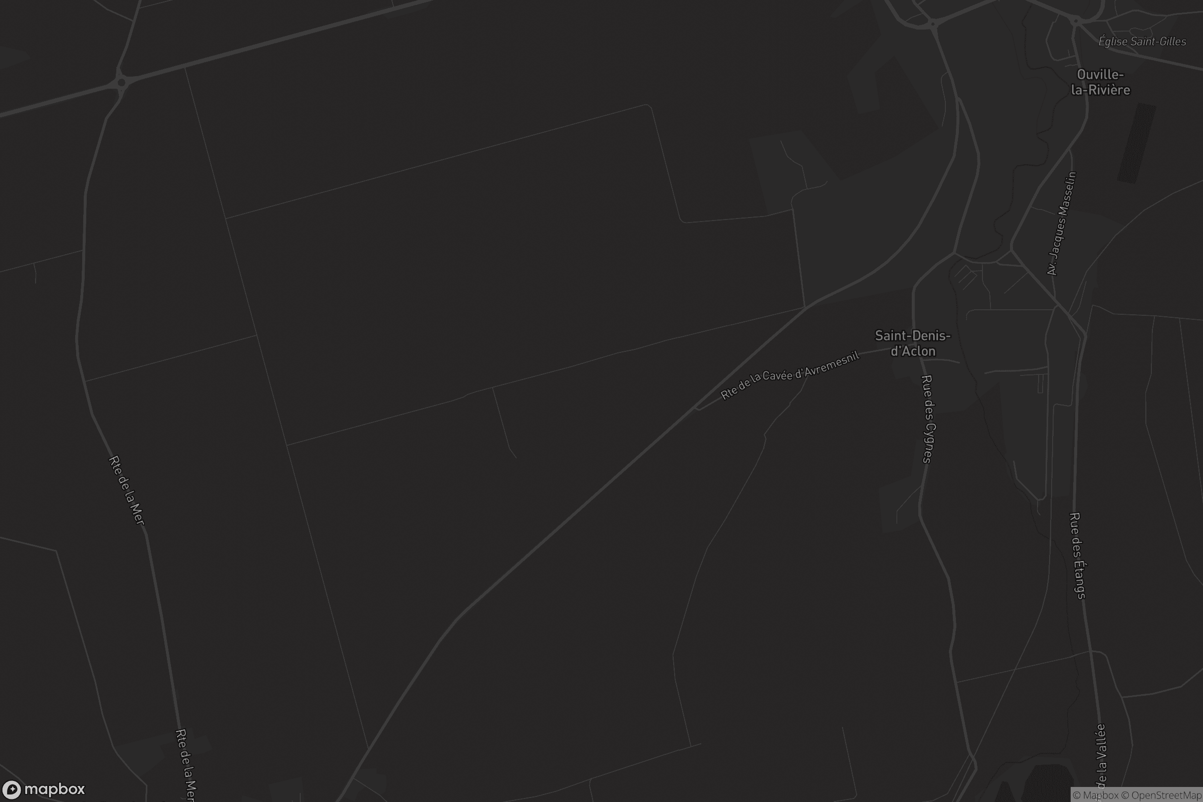 Map of saint-denis-d'aclon