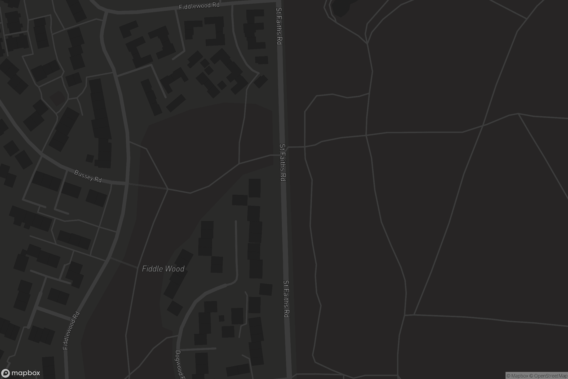 Map of saint faiths road