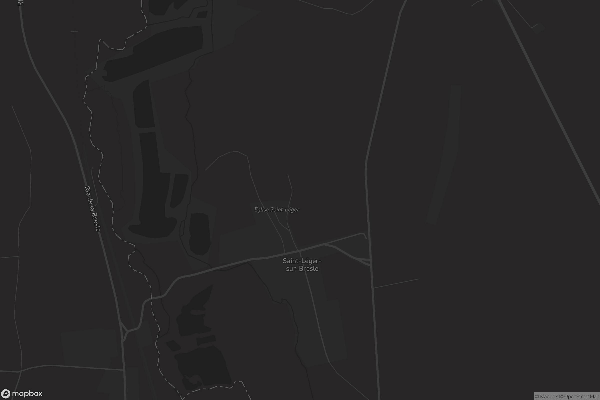 Map of saint-léger-sur-bresle