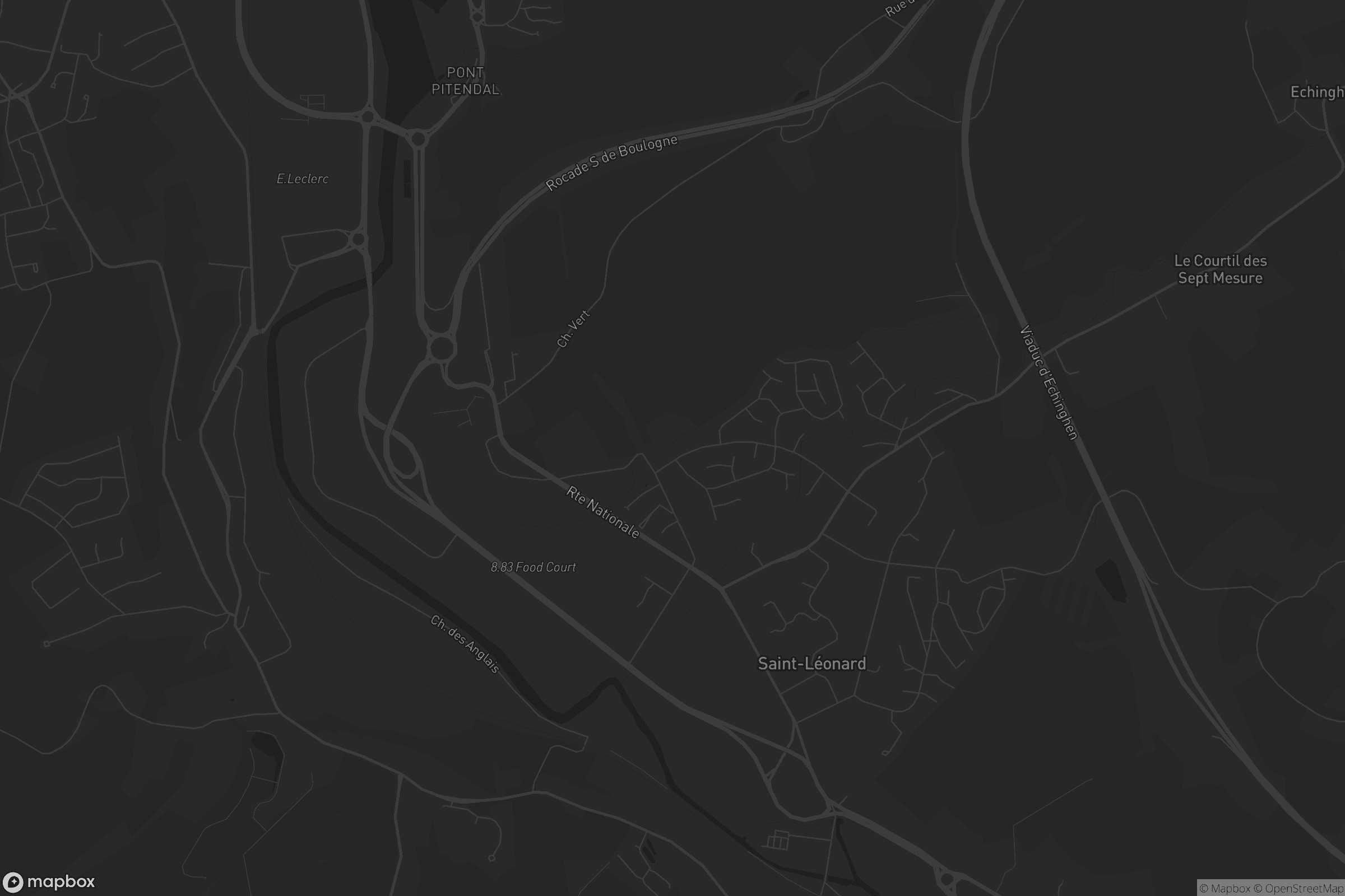 Map of saint-léonard