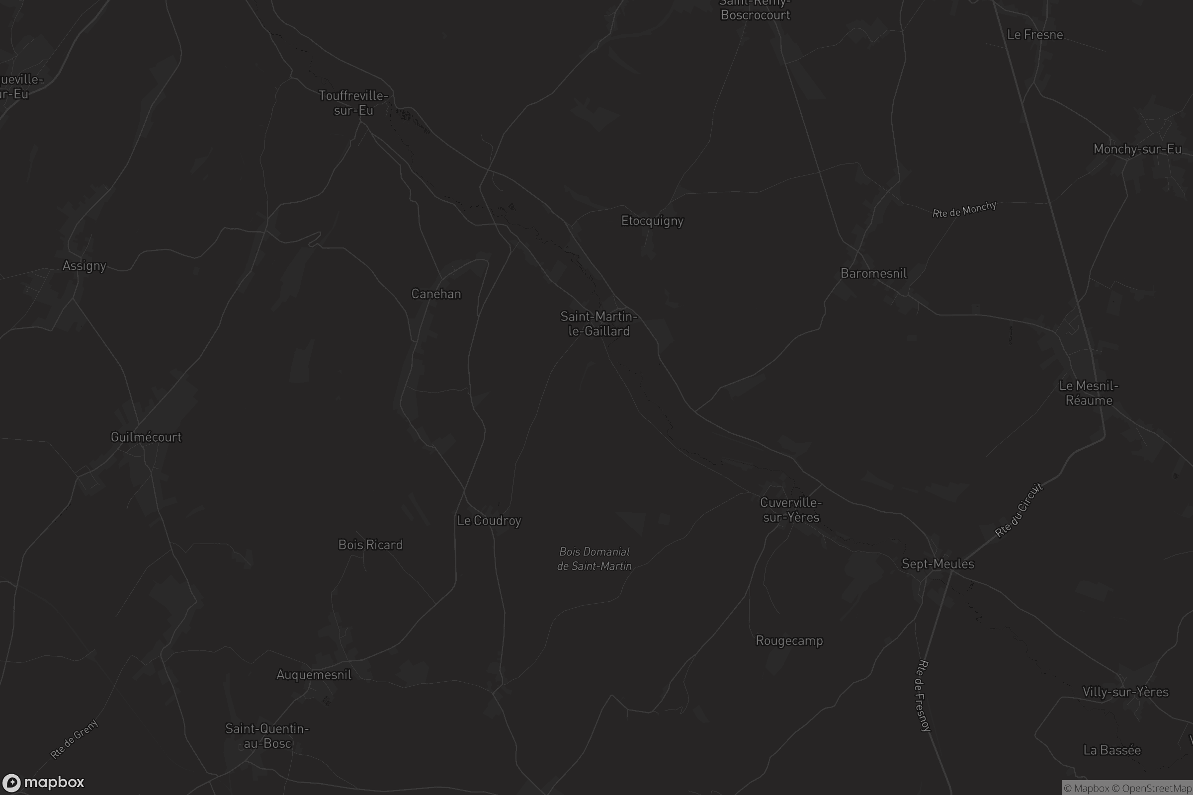 Map of saint-martin-le-gaillard