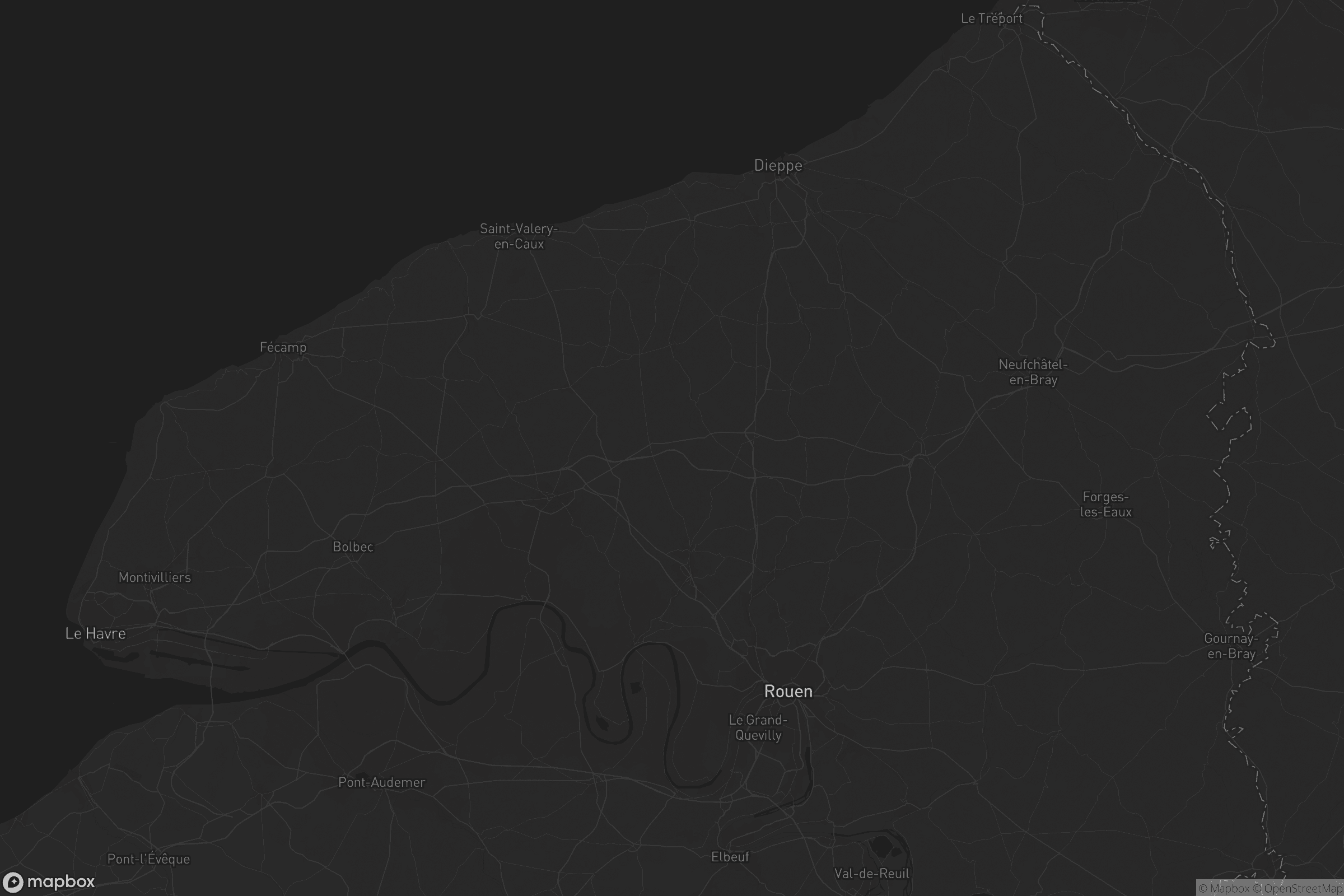 Map of seine-maritime