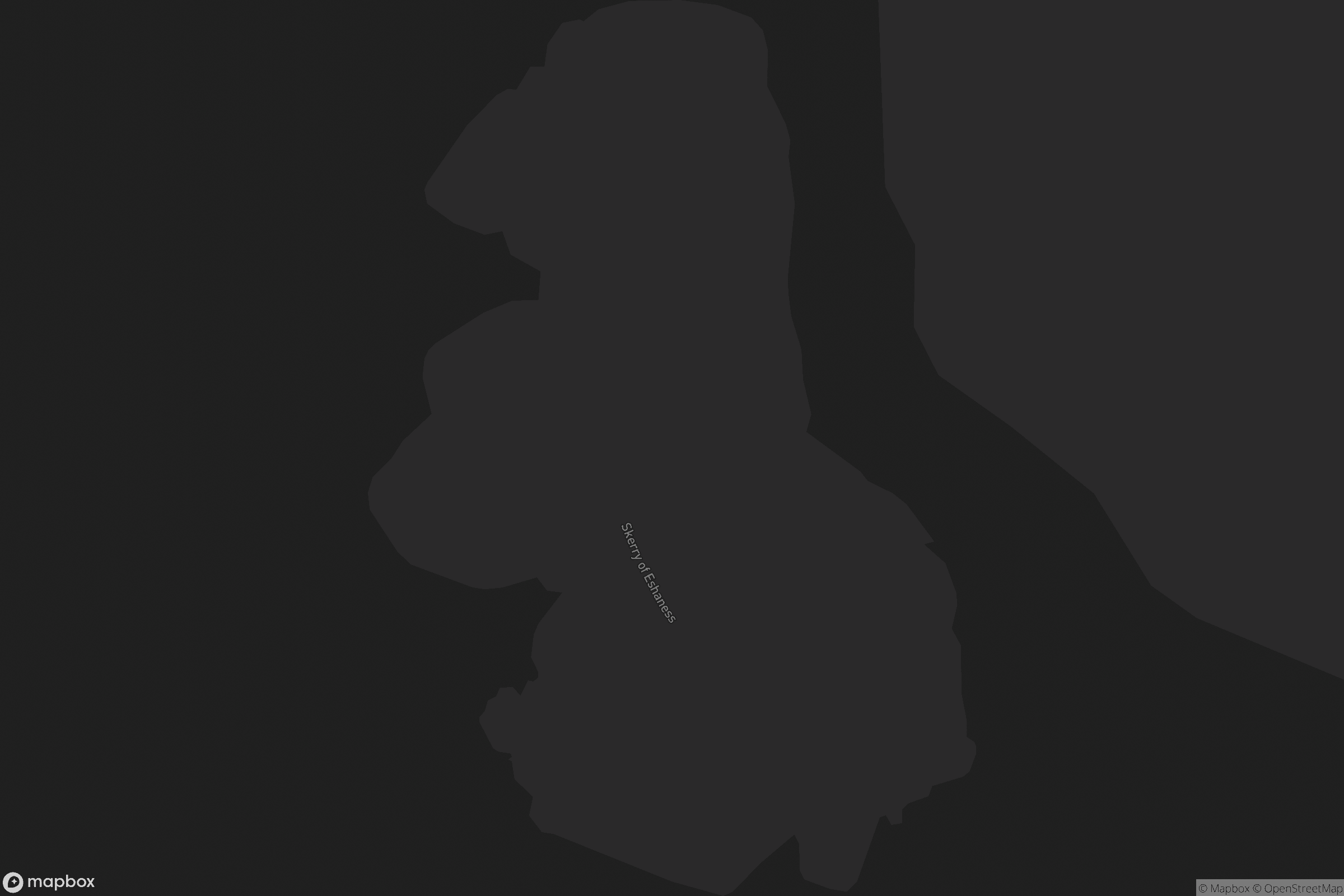Map of skerry of eshaness