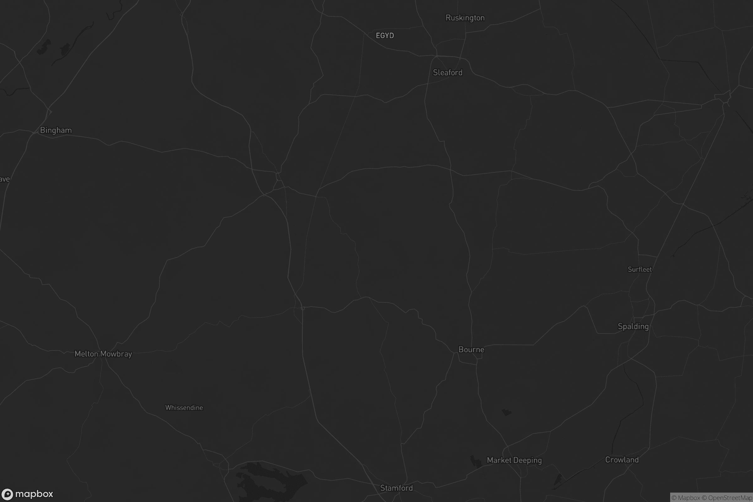Map of south kesteven