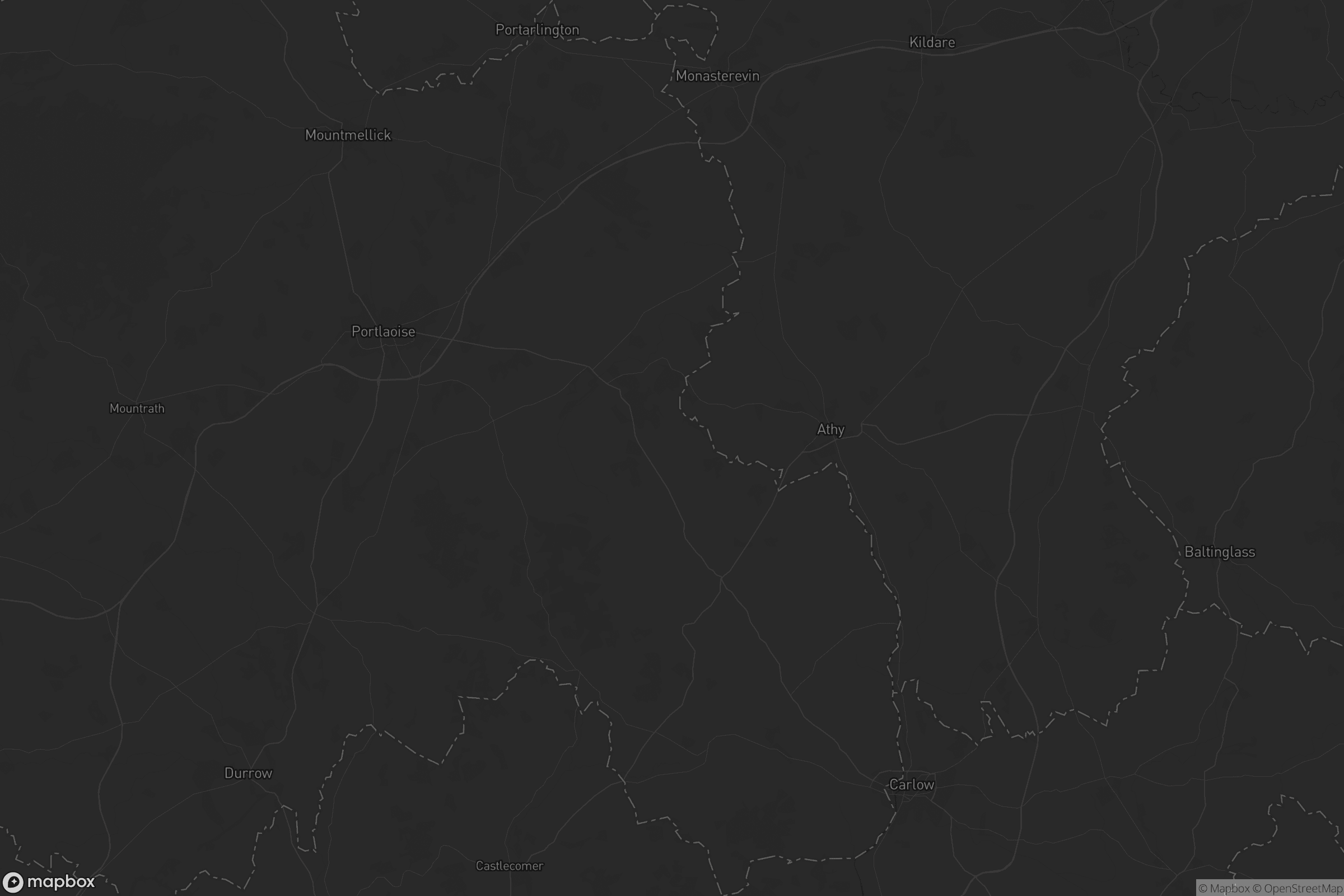 Map of the municipal district of graiguecullen portarlington