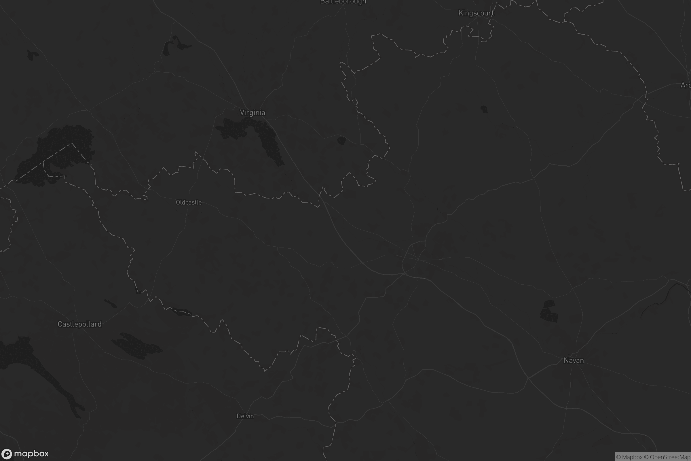 Map of the municipal district of kells