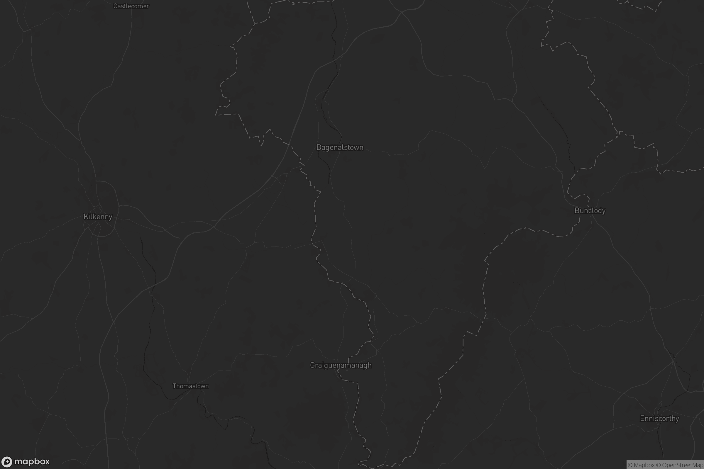 Map of the municipal district of muinebeag