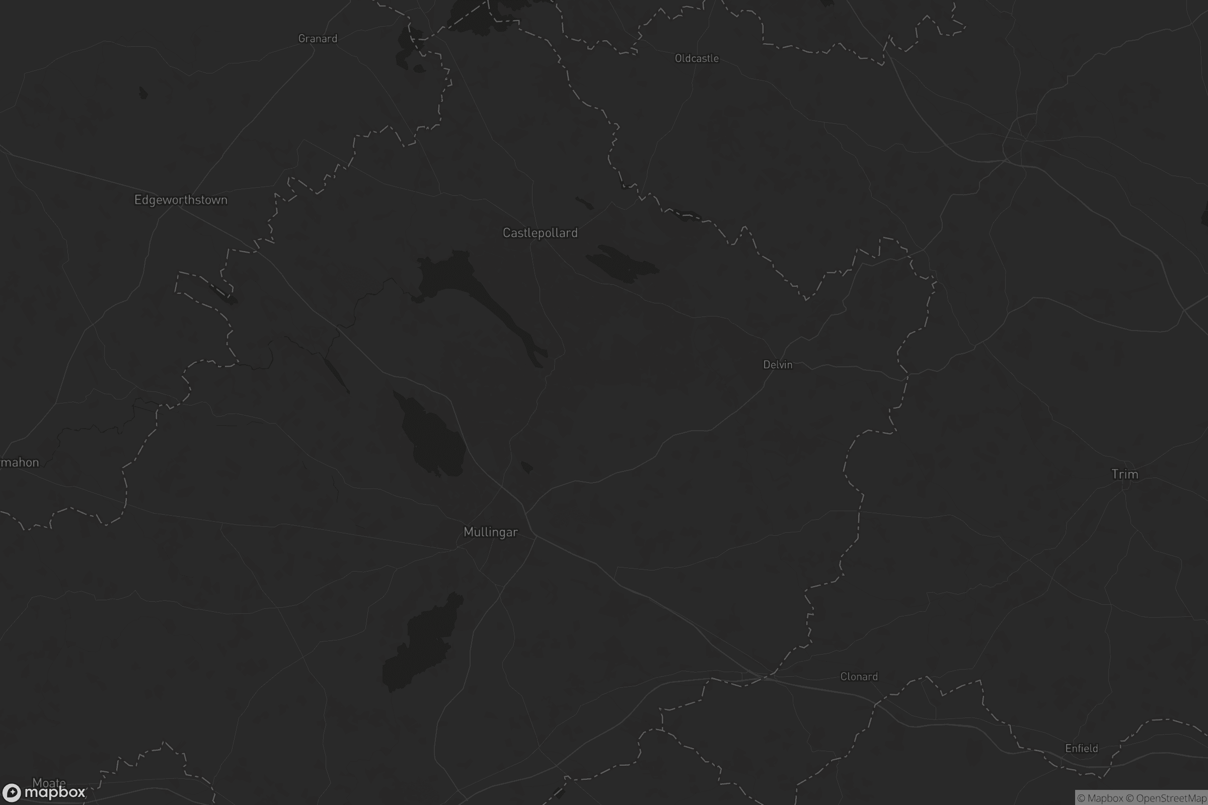 Map of the municipal district of mullingar kinnegad