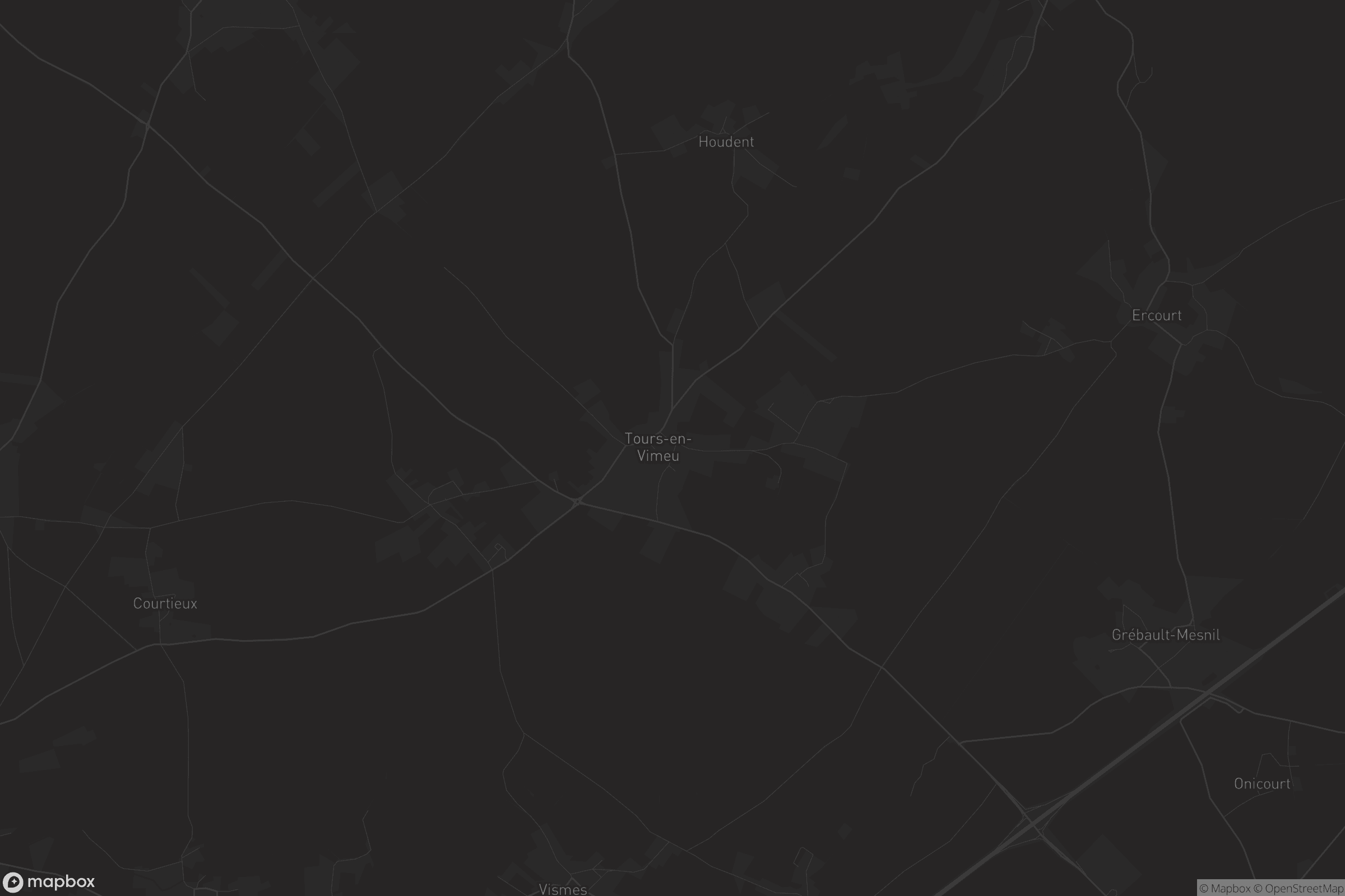 Map of tours-en-vimeu