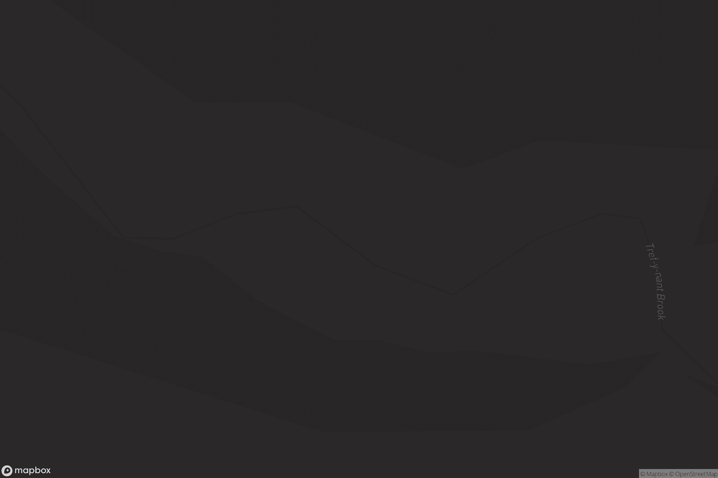 Map of tref-y-nant brook