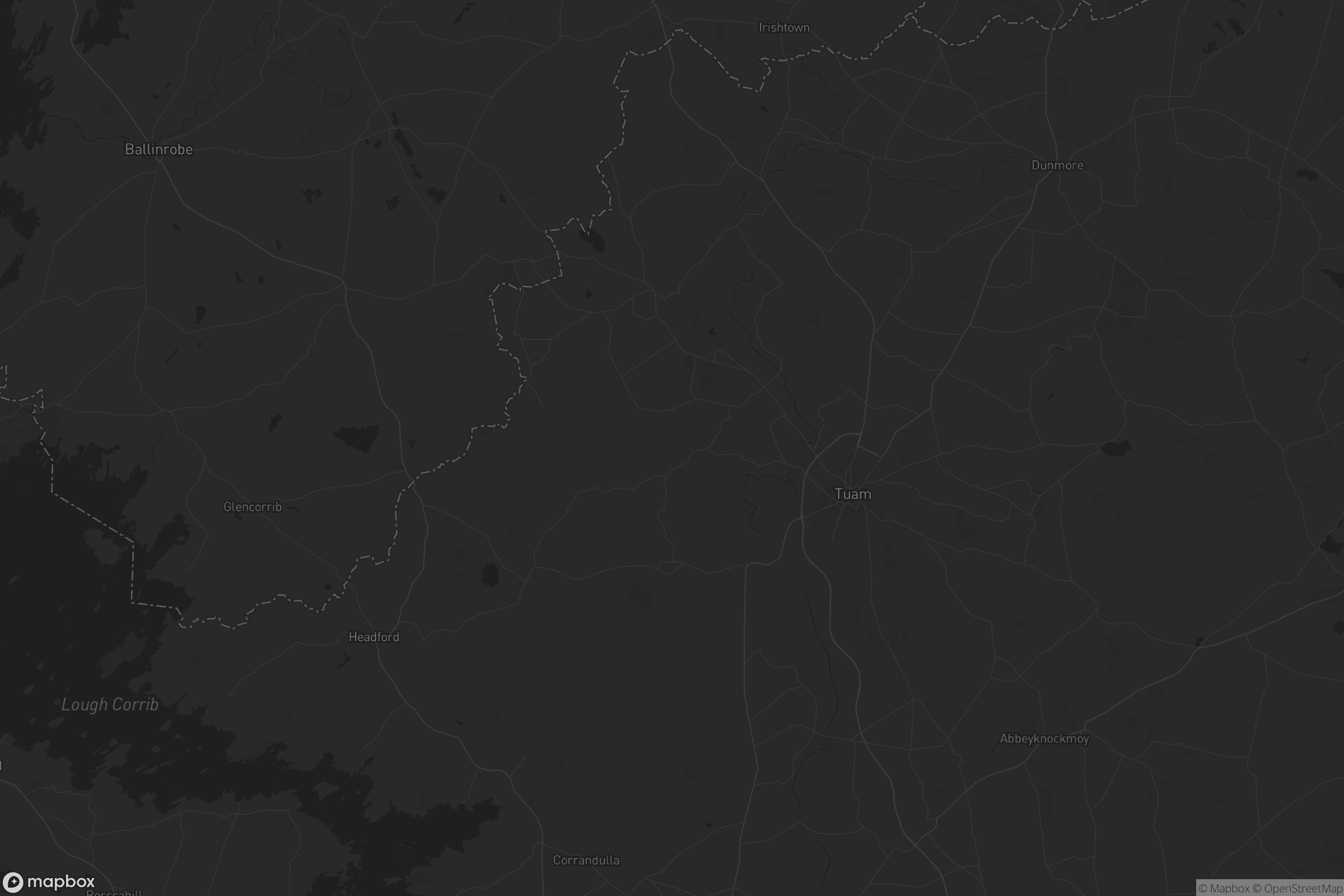 Map of tuam municipal district