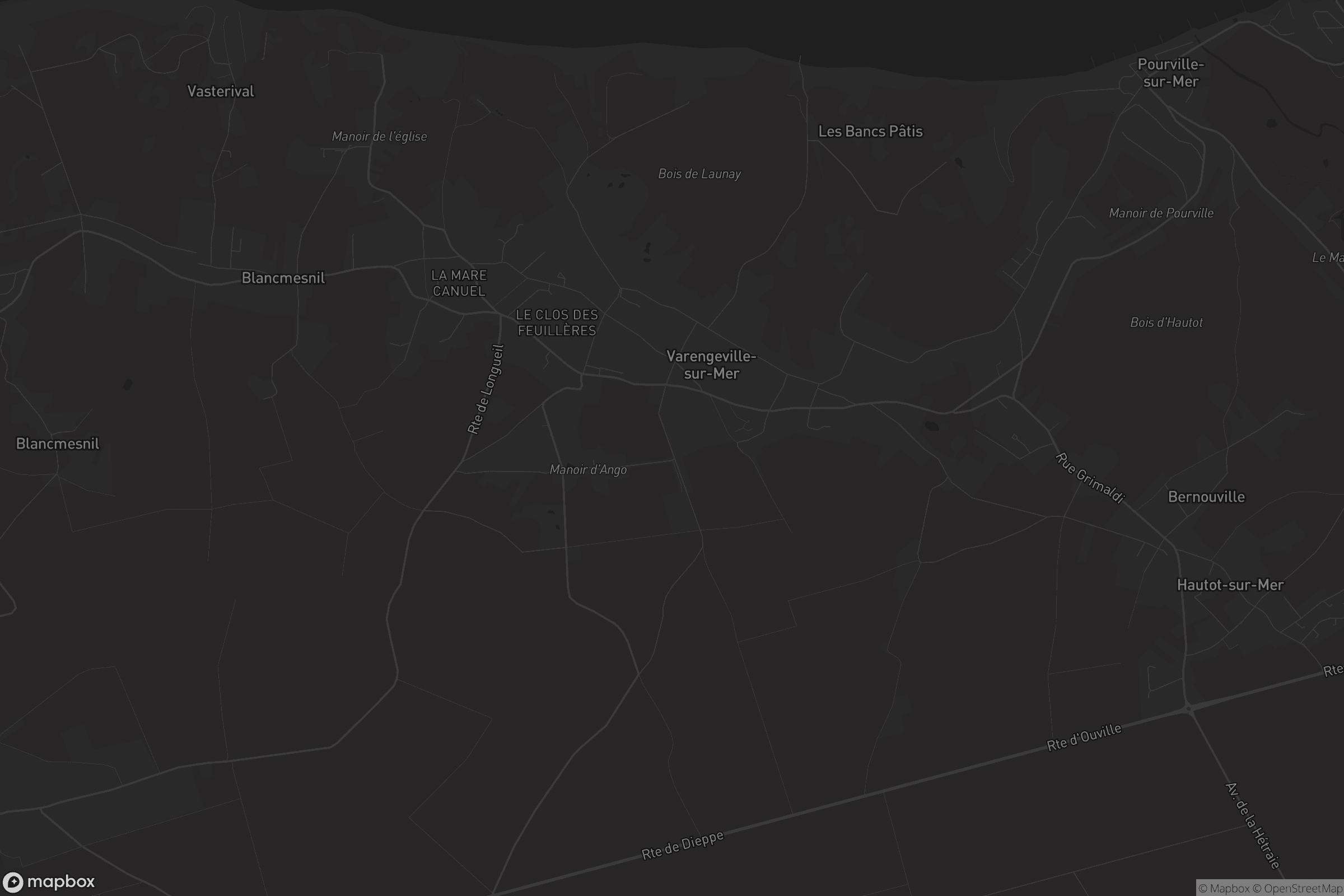 Map of varengeville-sur-mer