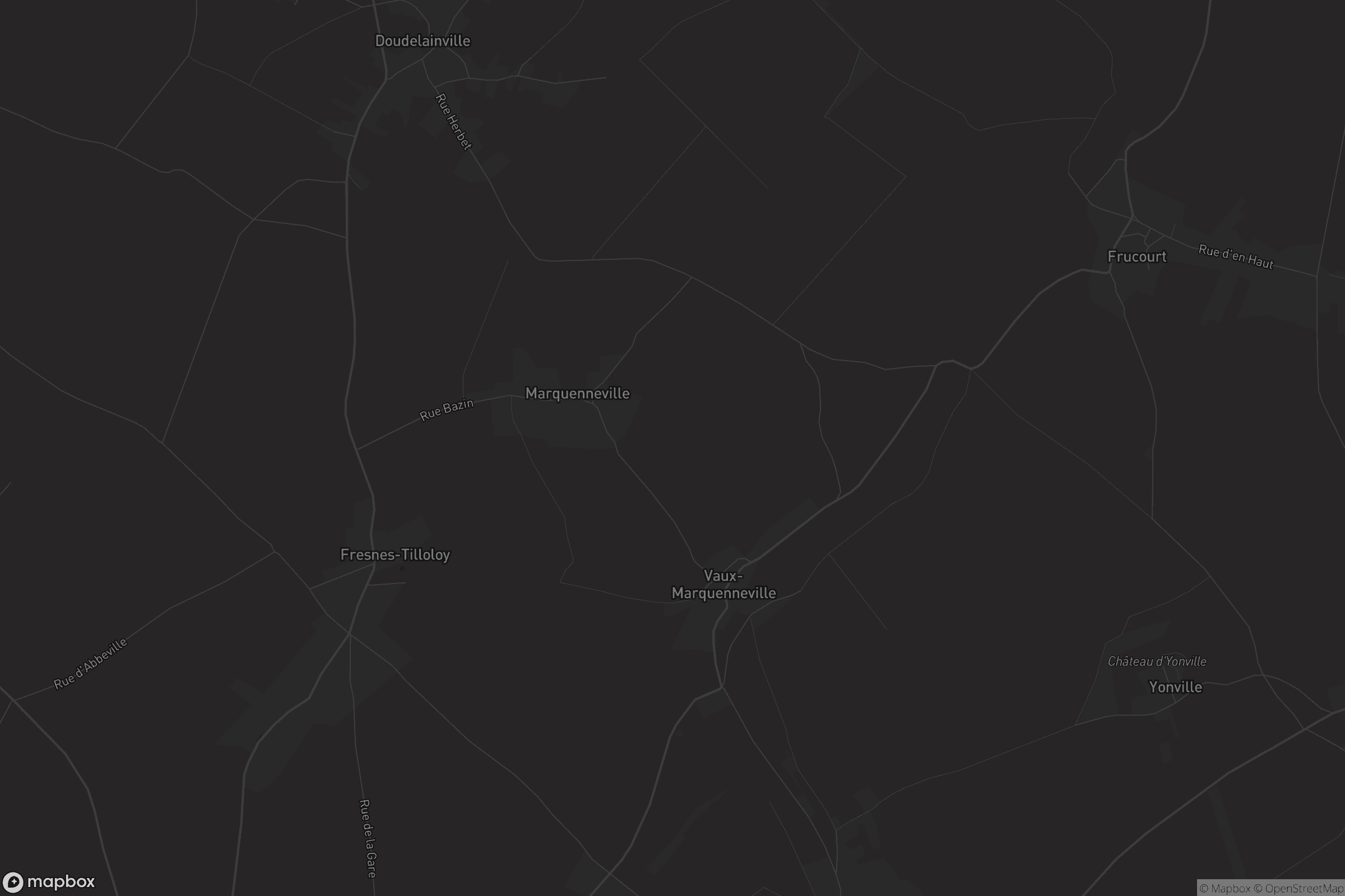 Map of vaux-marquenneville