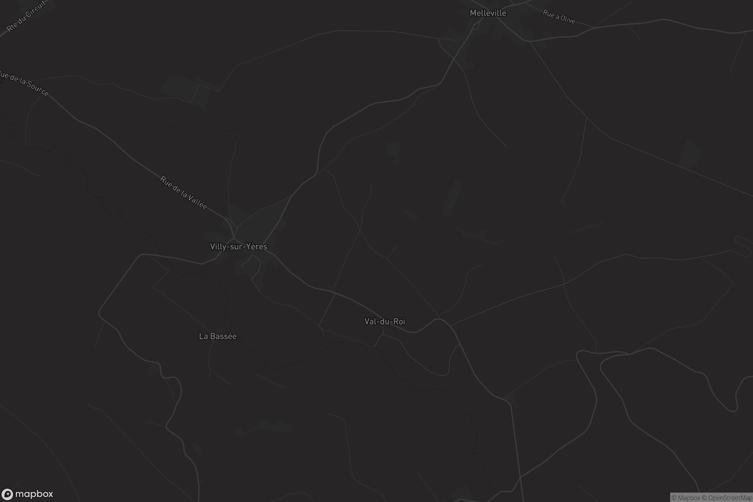 Map of villy-sur-yères