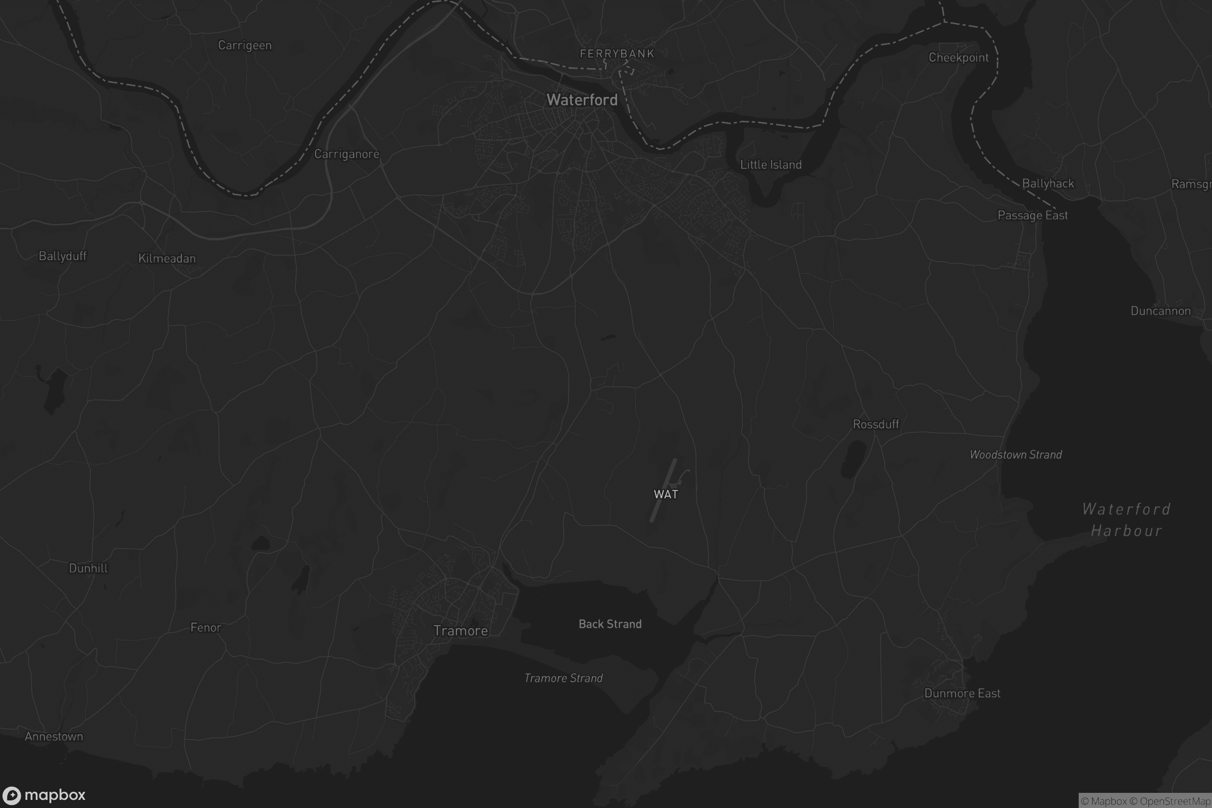 Map of waterford city metropolitan district