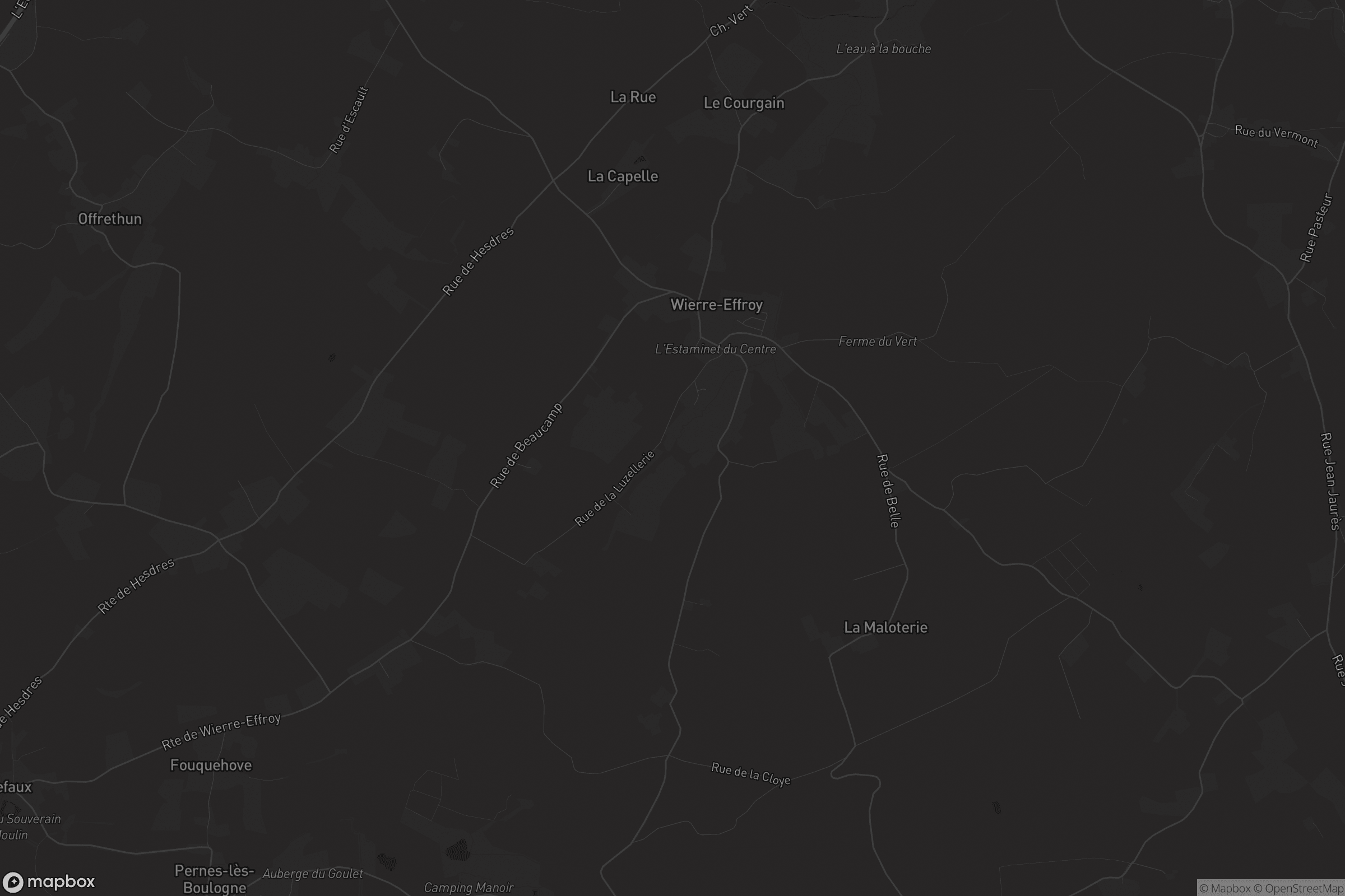 Map of wierre-effroy